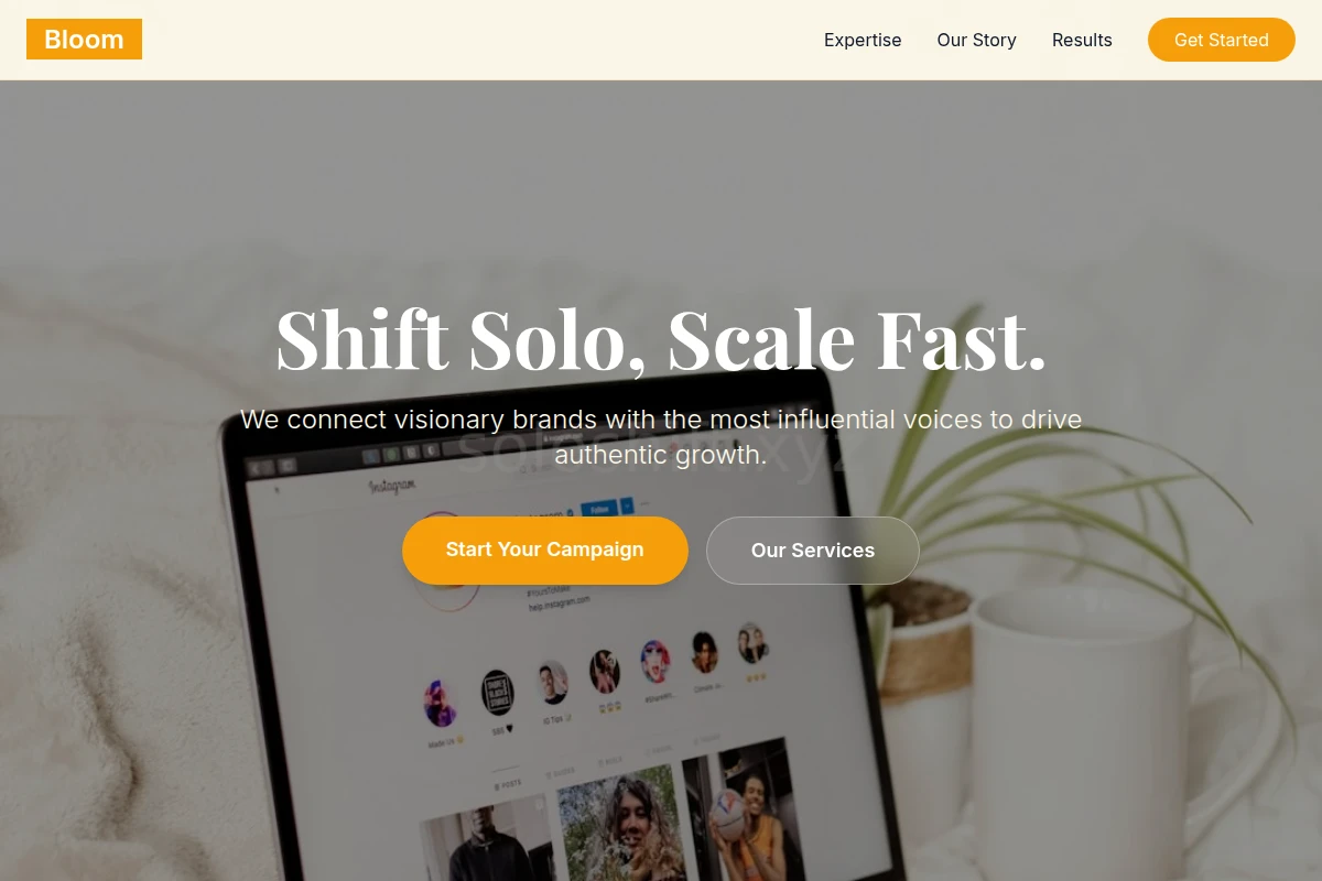 Bloom Influencer Marketing